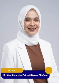 Dr. Liza Diniarizky Putri,.M.Kesos,. M.I.Kom